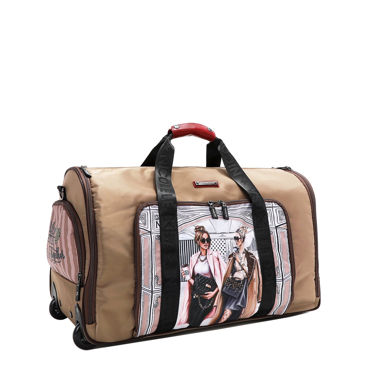 Best Rolling Duffel Bags for Travel - Lightweight, Durable & Spinner Luggage with Wheels - Perfect for Airplane Carry-On, Gym, and Weekend Trips