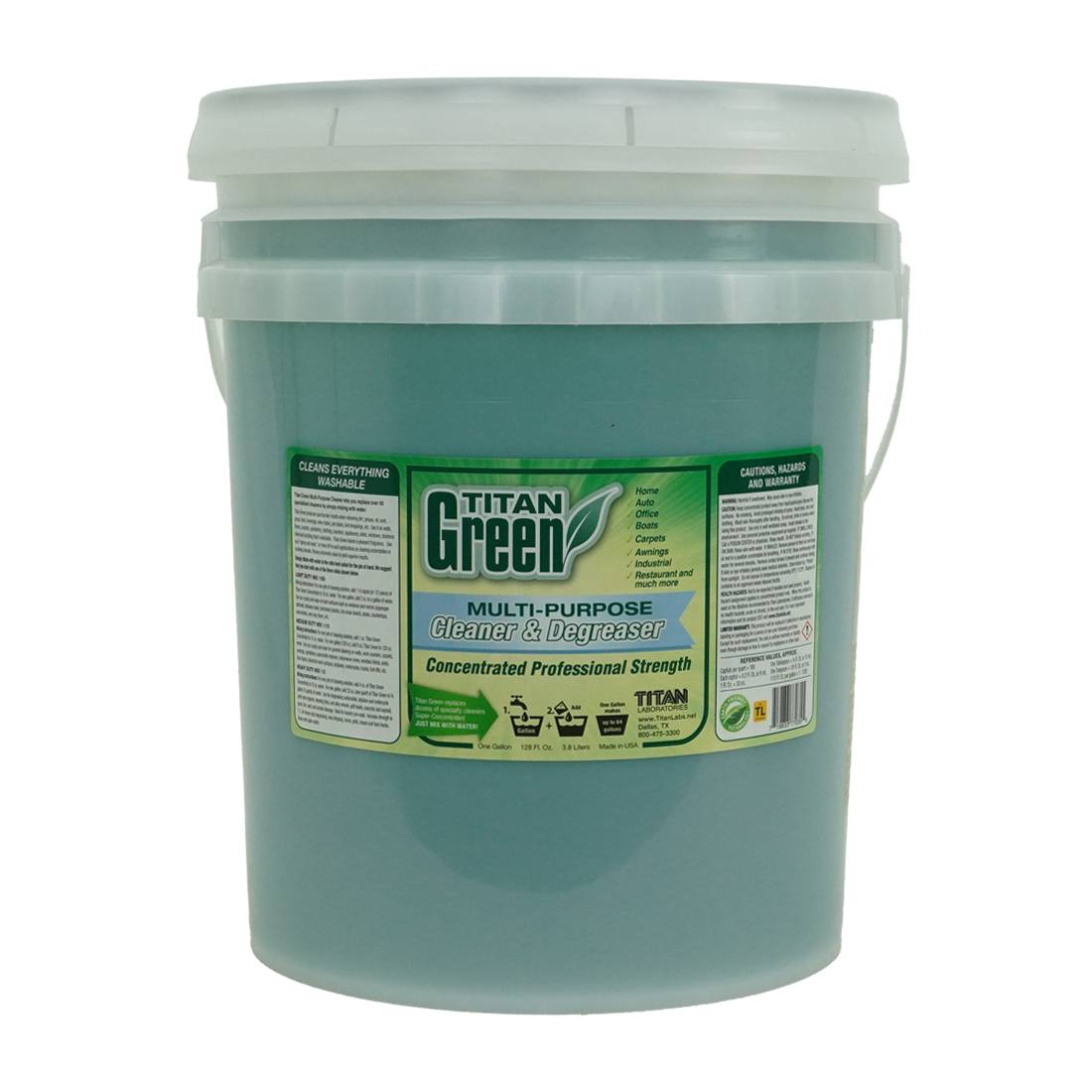 Titan Green Cleaner - Eco-Friendly Multi-Surface Cleaning Spray for Kitchen, Bathroom & Floors | Non-Toxic, Plant-Based Formula for Home & Office Use