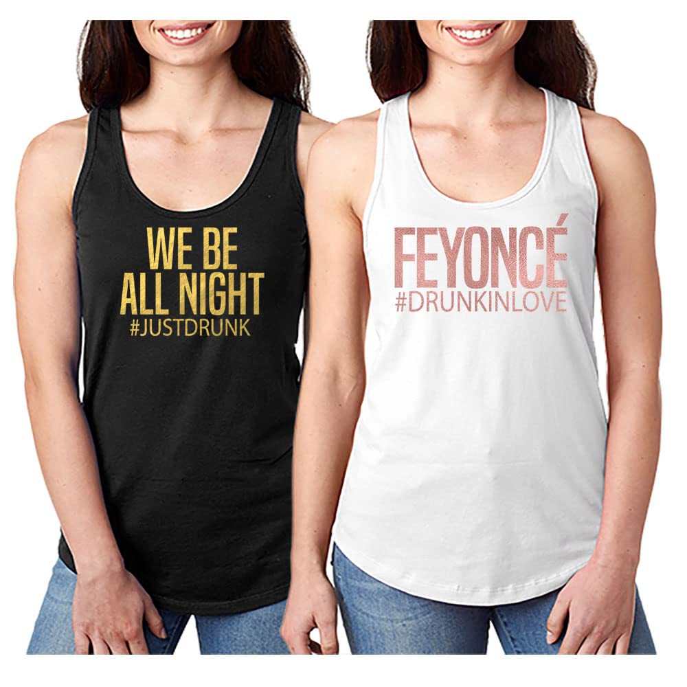 Feyonce T-Shirt - Bachelorette Party Shirts & Tanks for Bride & Bridesmaids - Custom Bridal Party Outfits - Perfect for Wedding Showers, Girls' Night Out & Pre-Wedding Celebrations