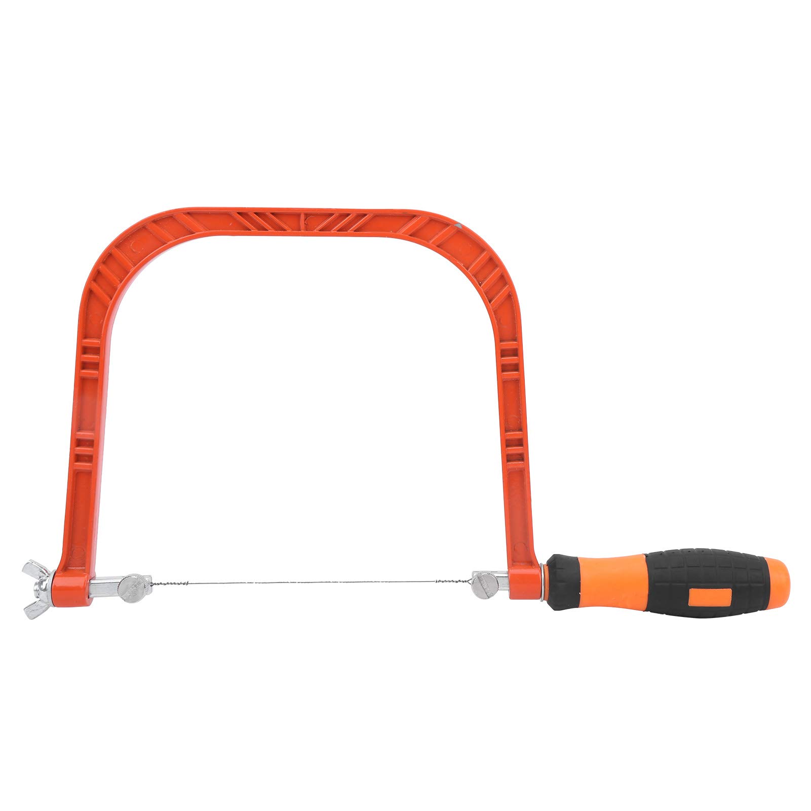 Mini Coping Saw - U-Shaped Aluminum Alloy Adjustable Junior Hacksaw with Blades | Hand Saw Tool for Woodworking, DIY Projects & Craft Cutting | Perfect for Precision Wood Cutting, Model Making & Home Repair