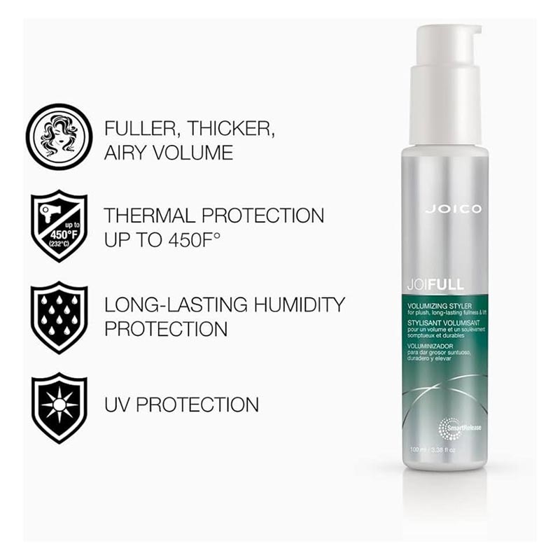 Joico Joifull Volumising Styler - Hair Volumizing Styling Cream for Thicker Fuller Hair - Perfect for Daily Styling & Special Occasions