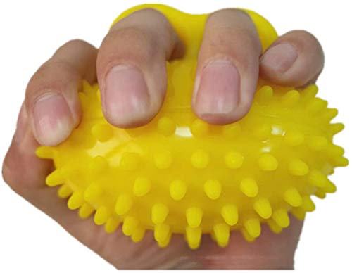Finger Grip Ball - Hard Hand Strength Trainer for Stroke Hemiplegia Rehabilitation, Finger Massage & Grip Strength Exercise - Ideal for Physical Therapy & Home Use