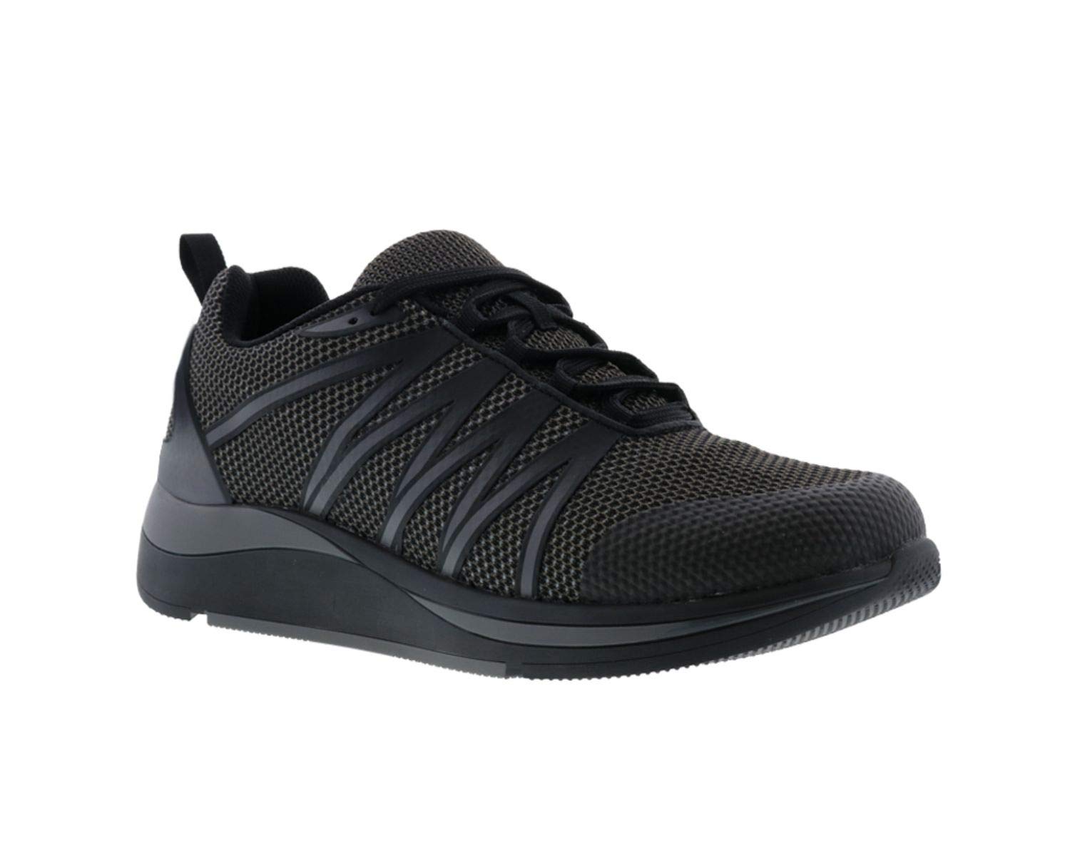 Drew Player Men's Slip Resistant Performance Athletic Shoes - Lightweight Non-Slip Work Shoes for Running, Gym & Outdoor Activities