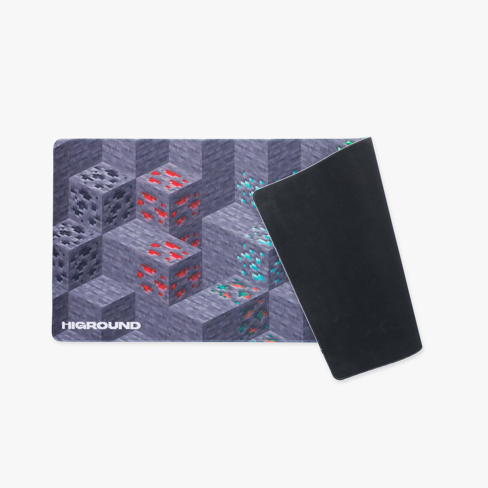 HG x Minecraft XL Gaming Mouse Pad - Mining Blocks Design for PC, Laptop & Desk - Perfect for Gamers, Office & Home Use