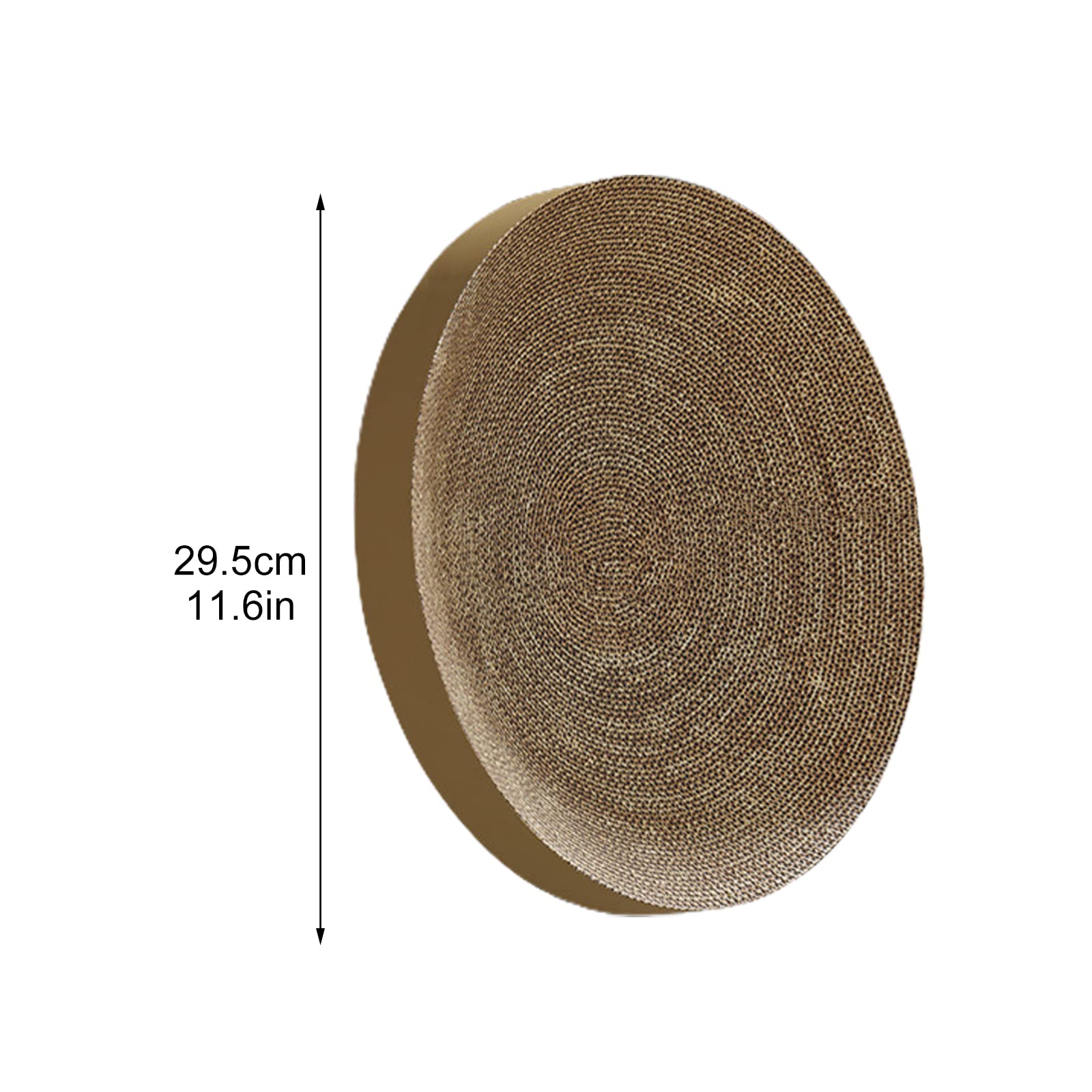 Interactive Cat Scratcher Toy with Exercise Ball - Durable Cardboard Scratch Pad for Multiple Cats - Fun Training & Play Activity for Indoor Kittens (Living Room, Bedroom, Office)