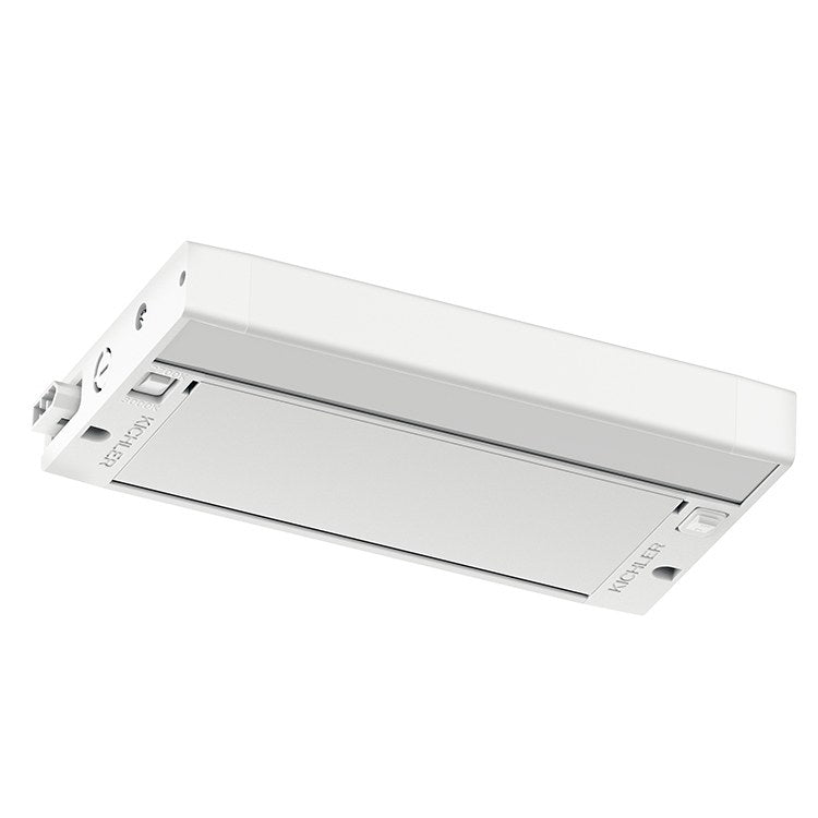 6U Series 2700K/3000K 8 LED Under Cabinet Lighting Fixture - Warm White Dimmable Kitchen Counter Lights for Home, Office & Commercial Use