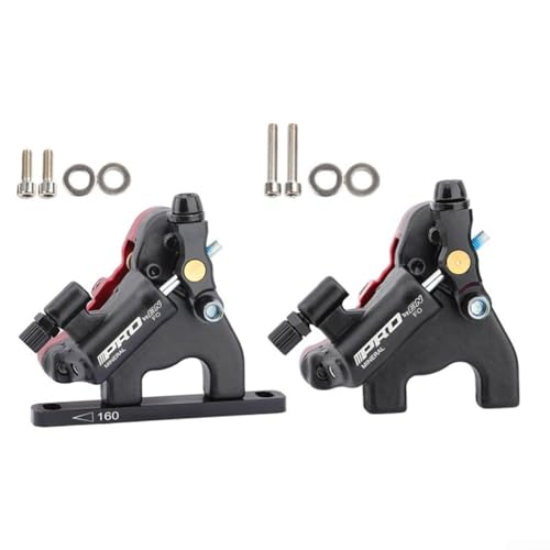 front and rear with 2PCS rotor
