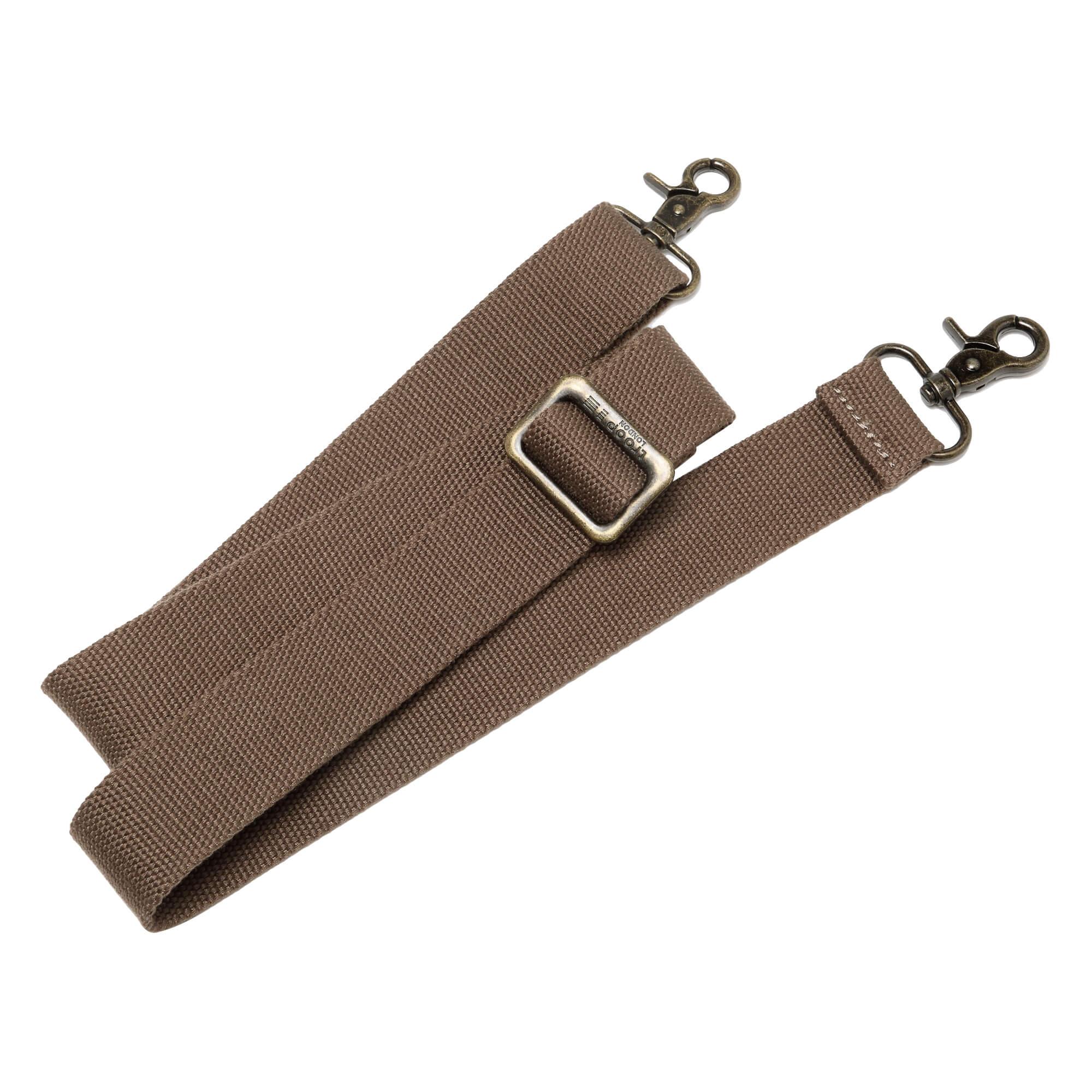 Troop London Detachable Adjustable Canvas Shoulder Strap - Durable & Comfortable for Bags, Luggage & Travel Accessories | Perfect for Backpacks, Totes & Messenger Bags