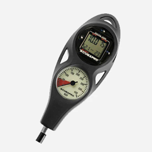 Scubapro Digital Twin Gauge with SPG Console - Professional Dive Computer for Scuba Diving Enthusiasts | Perfect for Underwater Exploration, Wreck Diving & Marine Life Observation