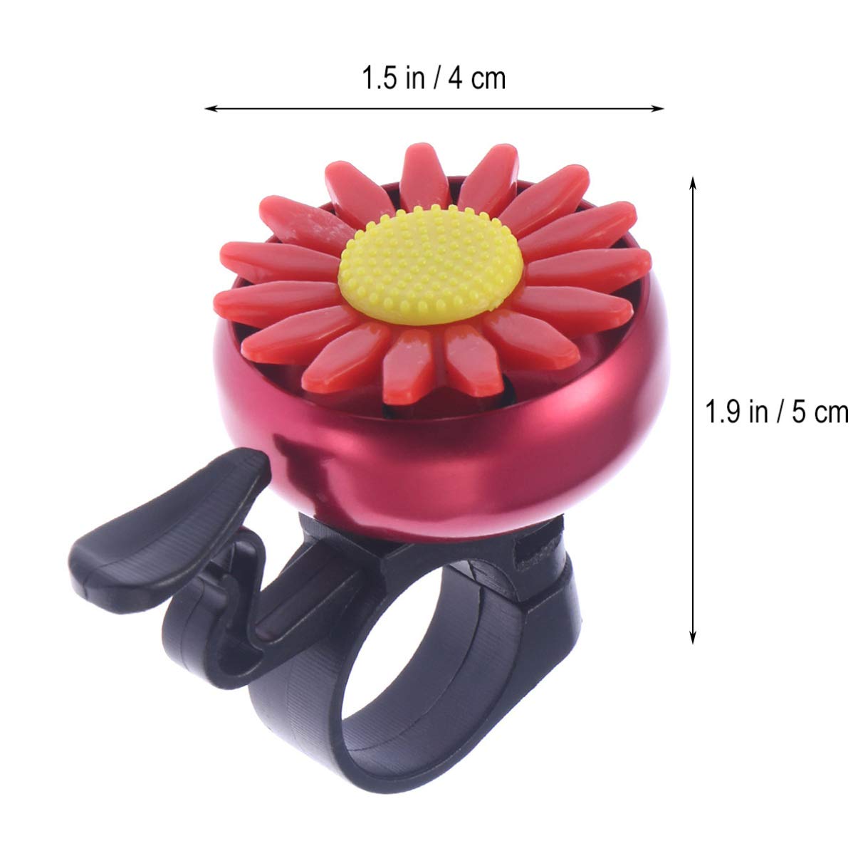**Veemoon Kids Bike Horn for Girls - Aluminum Bike Bell with Loud Crisp Clear Sound, Mini Bike Ring Horn Accessories - Perfect for Safe Cycling, Outdoor Adventures & Commuting**