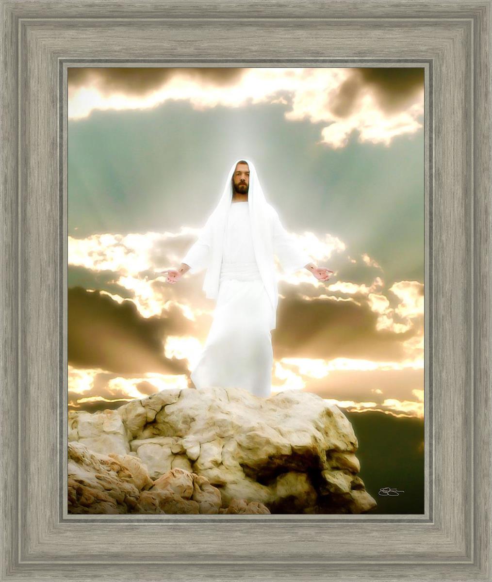 Behold My Beloved Son - Inspirational Christian Wall Art Decor for Home, Church & Office - Perfect for Religious Gifts, Bible Verses Display & Faith-Based Interior Design