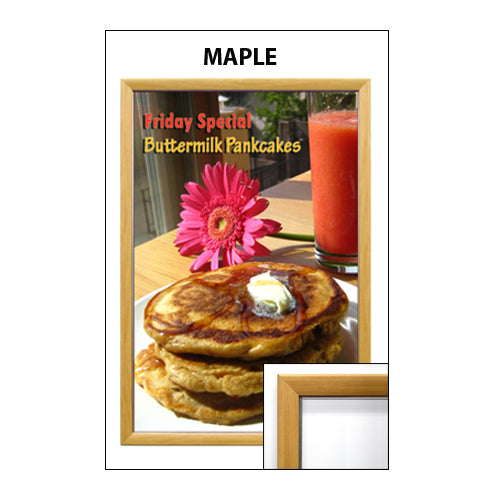 13x19 Wood Poster Snap Frame - SwingSnap 1 1/4