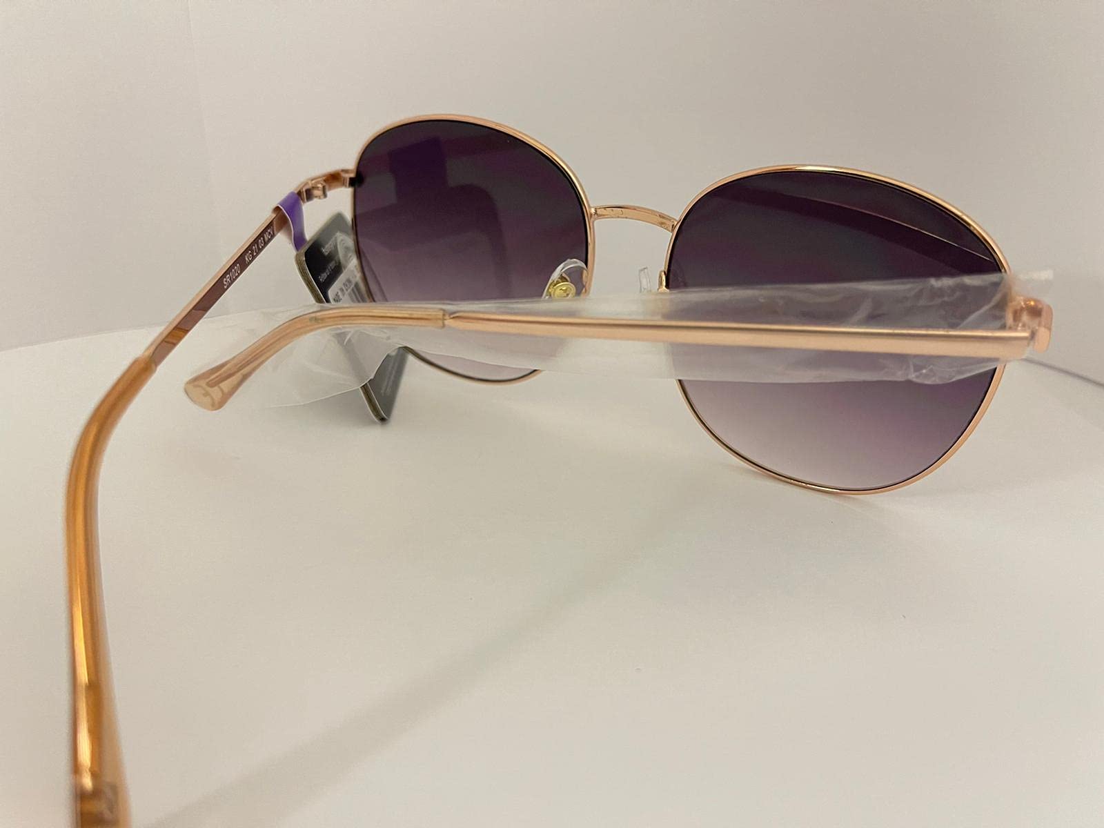 Foster Grant Women's Big Round Circle Sunglasses - UV Protection Fashion Shades for Women - Perfect for Beach, Driving & Outdoor Activities