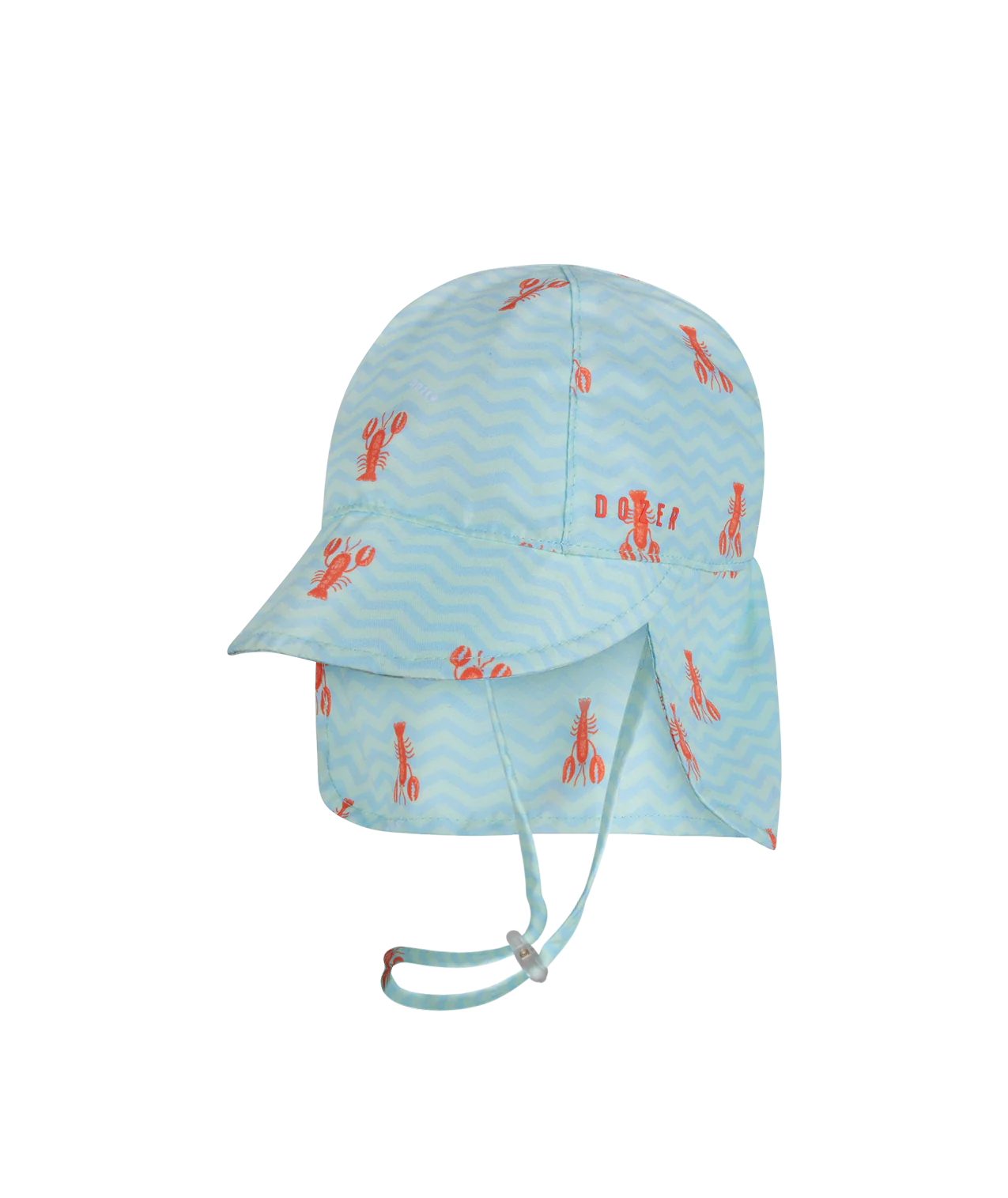 Millymook Mint Moree Baby Legionnaire Hat - UPF 50+ Sun Protection for Infants & Toddlers - Perfect for Beach, Park, and Outdoor Adventures