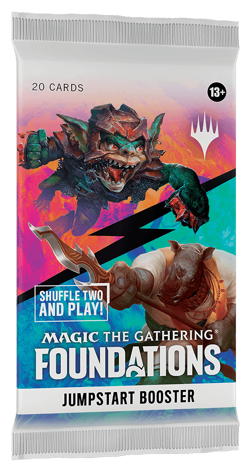 Magic: The Gathering Foundations Jumpstart 2025 Booster Pack - Collectible Trading Card Game for MTG Players - Perfect for Deck Building and Casual Play