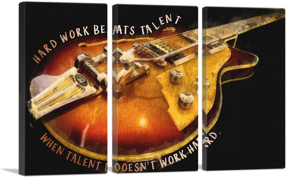 ARTCANVAS Color Guitar Wall Art - 60