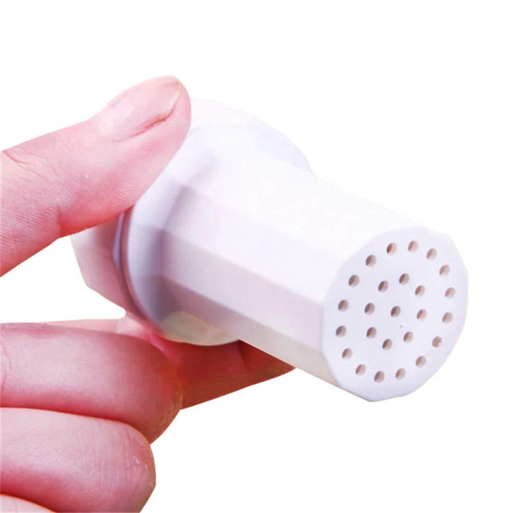 PULABO Plastic Garlic Press Crusher - Heavy Duty Kitchen Garlic Mincer & Masher Tool for Cooking, Baking, and Meal Prep - Perfect for Garlic, Ginger, and Nuts
