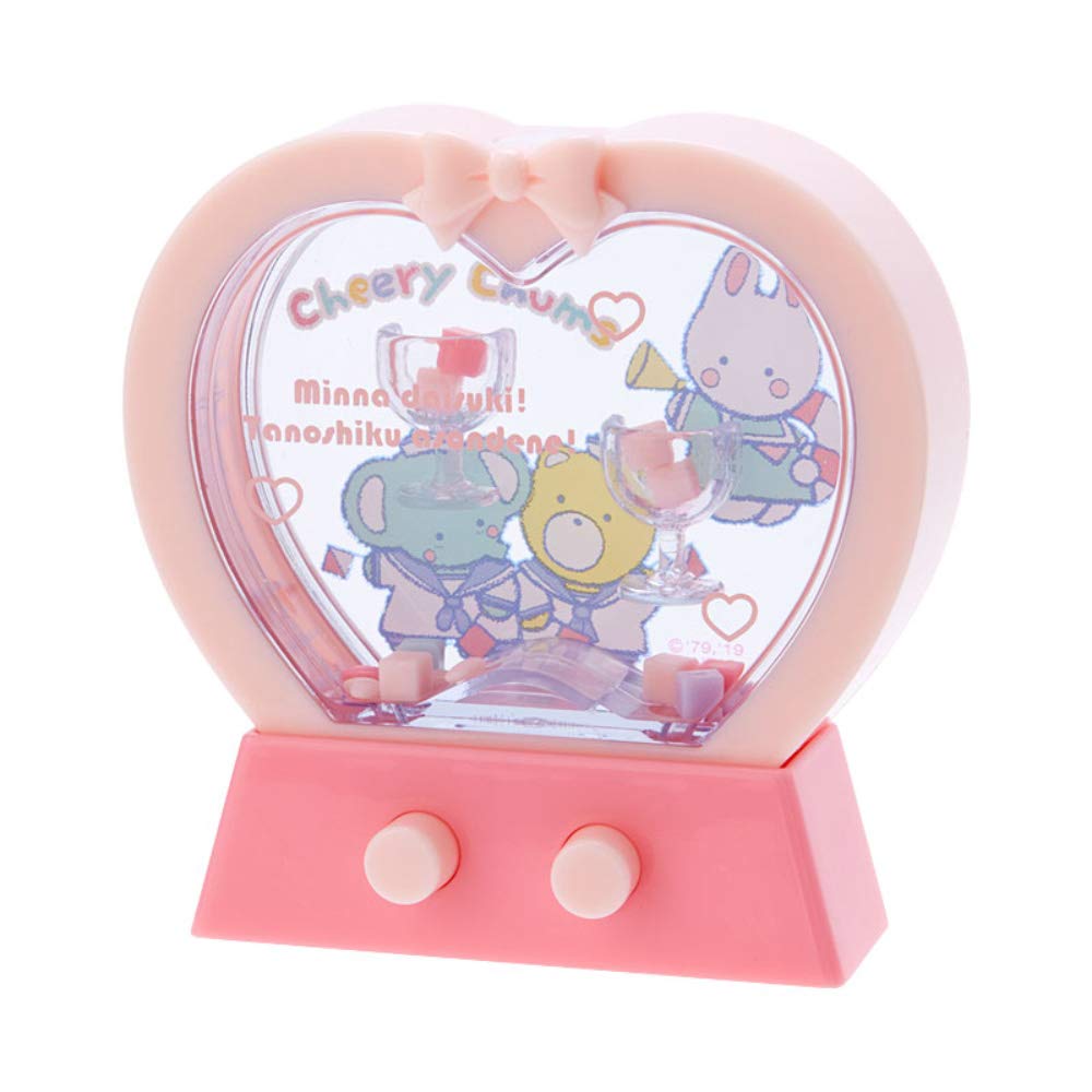 Sanrio Original Cheery Chums Mini Water Toy Game - Cute Desk Decoration for Office & Home - Fun Stress Relief & Collectible Gift for Anime Fans