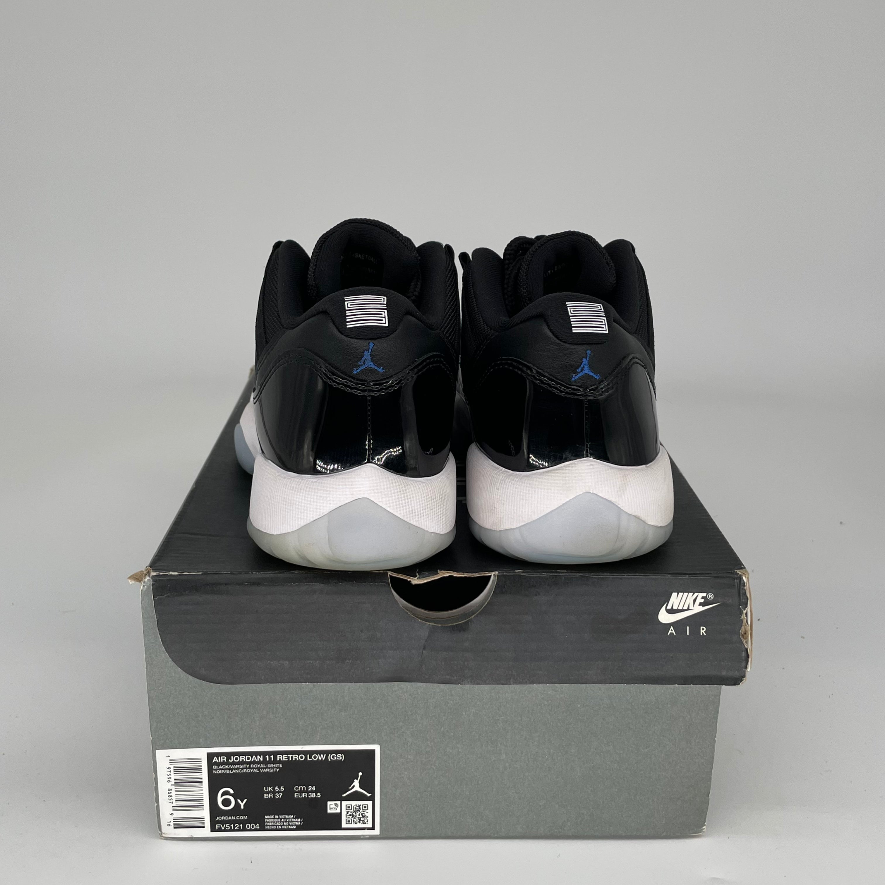 AIR JORDAN 11 LOW SPACE JAM Basketball Shoes for Kids - Size 6Y (FV5121-004) | Retro Sneakers for Boys, Basketball Games & Casual Wear