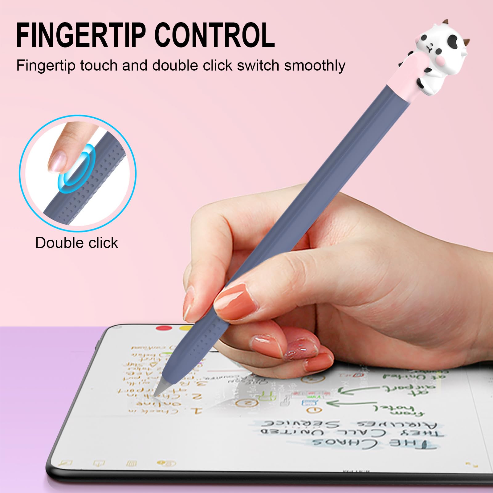 XINAJUND Silicone Pencil Case - Protective Sleeve for Pencils 1 2 3, Perfect Fit for School, Office & Art Supplies - Durable Writing Accessories for Students, Artists & Professionals