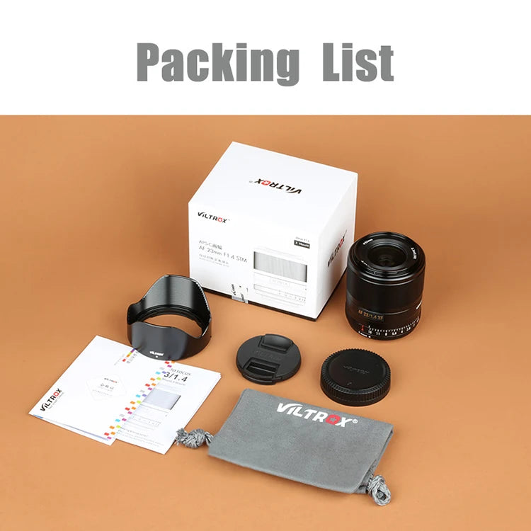 VILTROX AF 23mm F1.4 XF Auto Focus Prime Lens for Fujifilm X Mount Cameras - Perfect for Portrait, Street & Low Light Photography