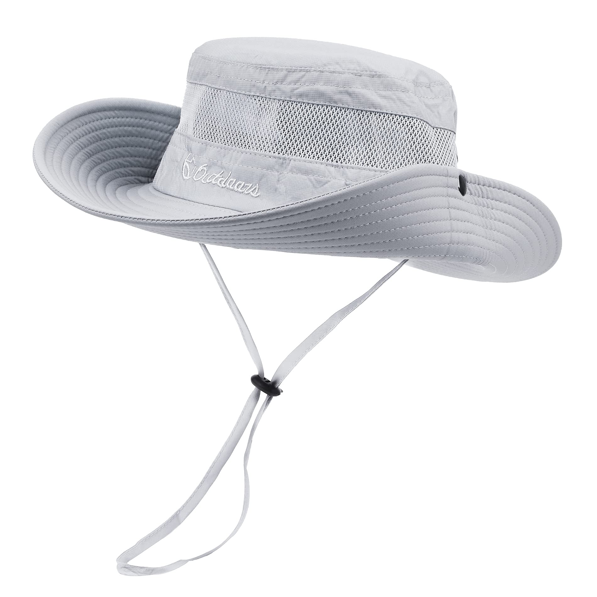 **Men's & Women's Wide Brim Sun Hat - UPF 50+ UV Protection Safari Fishing Bucket Hat with Mesh Ventilation - Perfect for Beach, Hiking, and Outdoor Adventures**