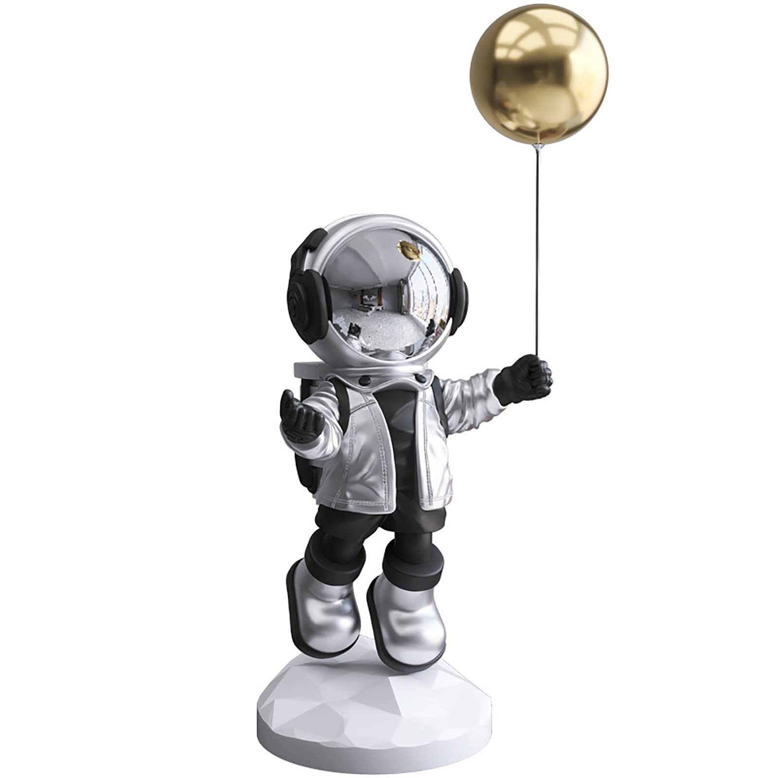 KaiLangDe Astronaut Figurine - Spaceman Statue Model Toy for Collectors, Home & Office Decor, Desktop Ornament - Perfect Gift for Kids Room, Bedroom Bookshelf & Sci-Fi Lovers | Great for Space-Themed Parties, STEM Education & Collector Displays