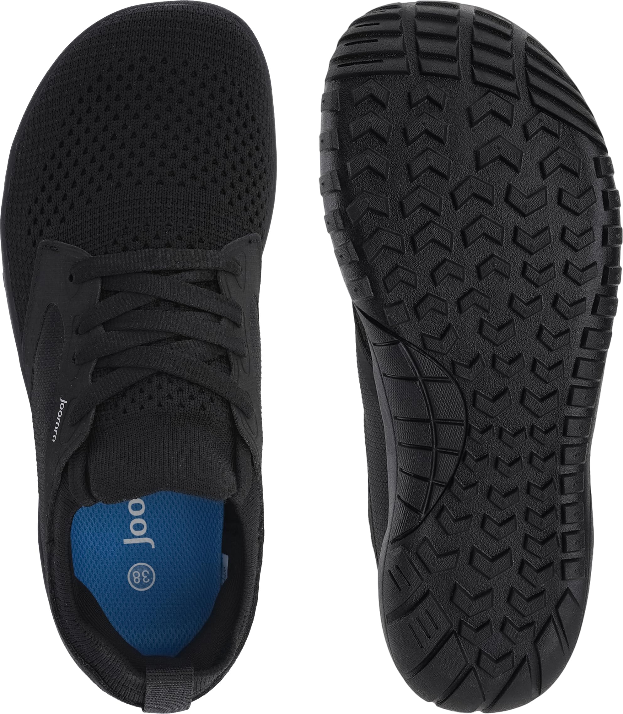 Joomra Women's Barefoot Shoes - Wide Toe Box Minimalist Sneakers with Zero Drop Grippy Sole | Comfortable Walking & Running Shoes for Active Lifestyles
