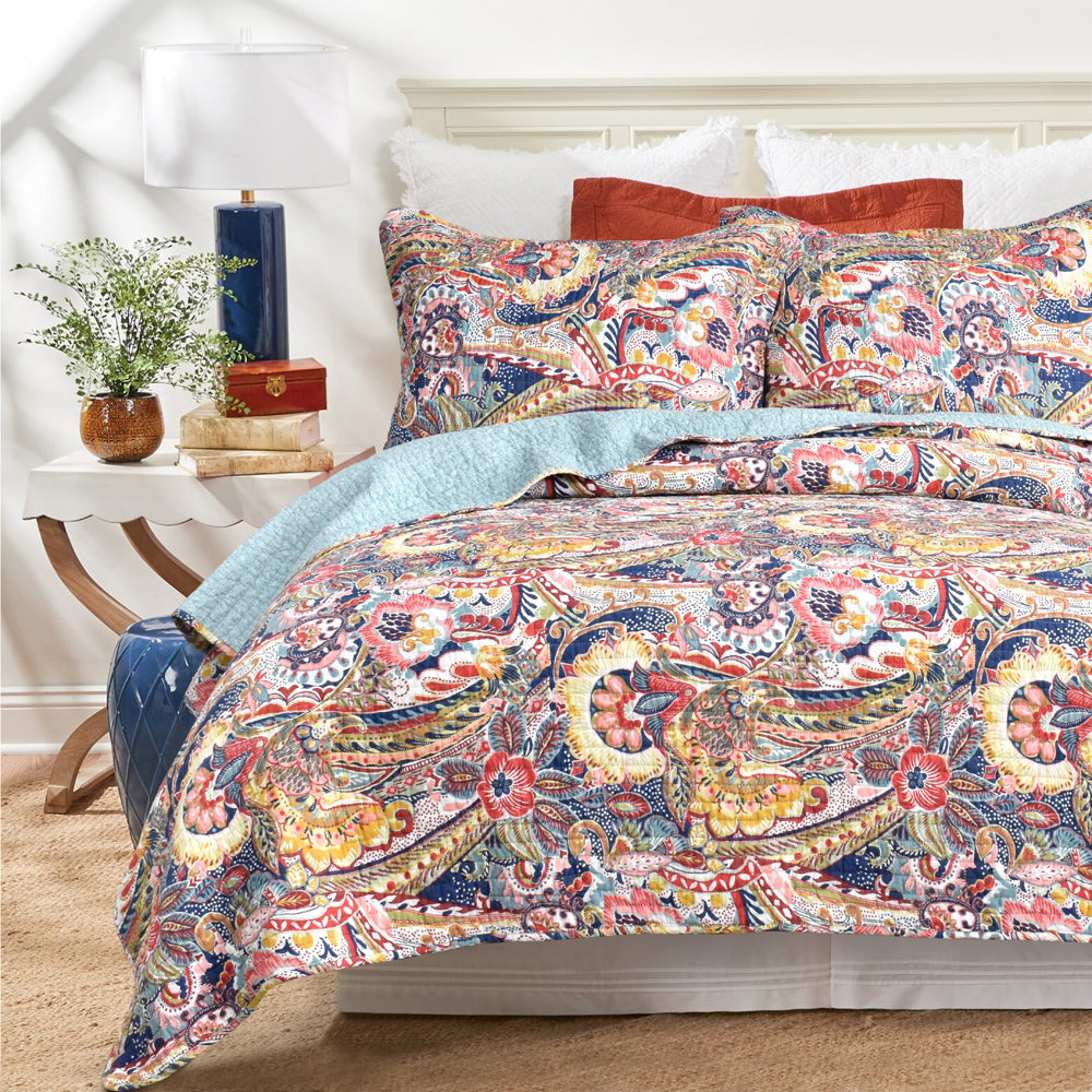 Christie Luxury King Size Coverlet Set - Soft & Breathable Bedding for Ultimate Comfort - Perfect for Master Bedrooms & Guest Rooms
