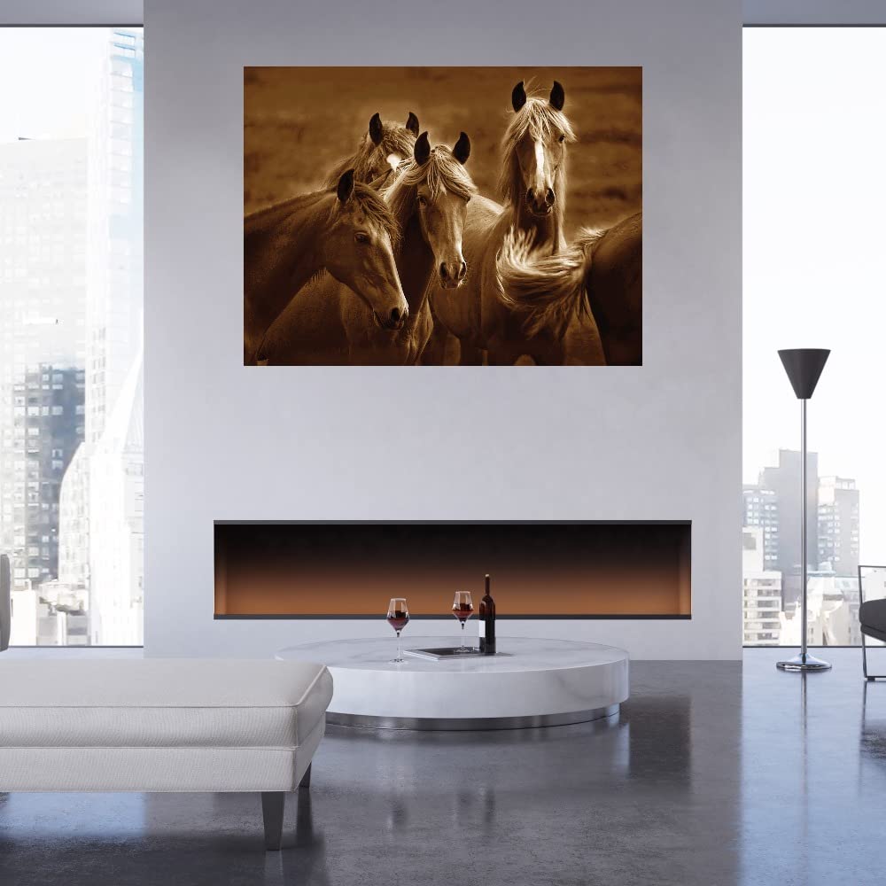 Tony Stromberg Bad Girls Fine Art Canvas Wall Decor - 32x24 Inches - Ready to Hang for Living Room, Bedroom, Office & More - Modern Home & Office Wall Art for Stylish Interiors