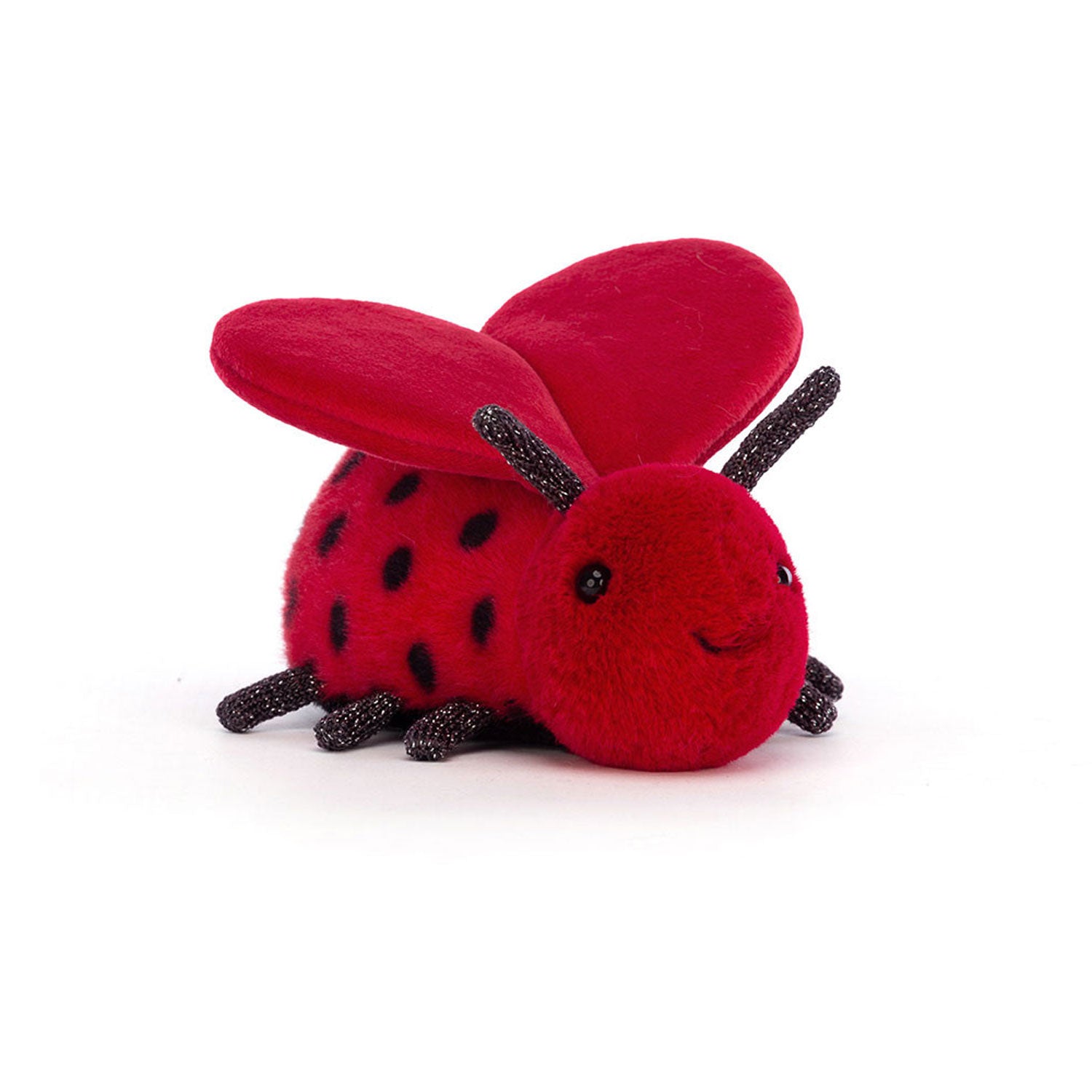 Jellycat Loulou Love Bug Plush Toy - Soft Cuddly Stuffed Animal for Kids & Babies | Perfect for Nursery Decor, Baby Shower Gifts & Comfort Companions