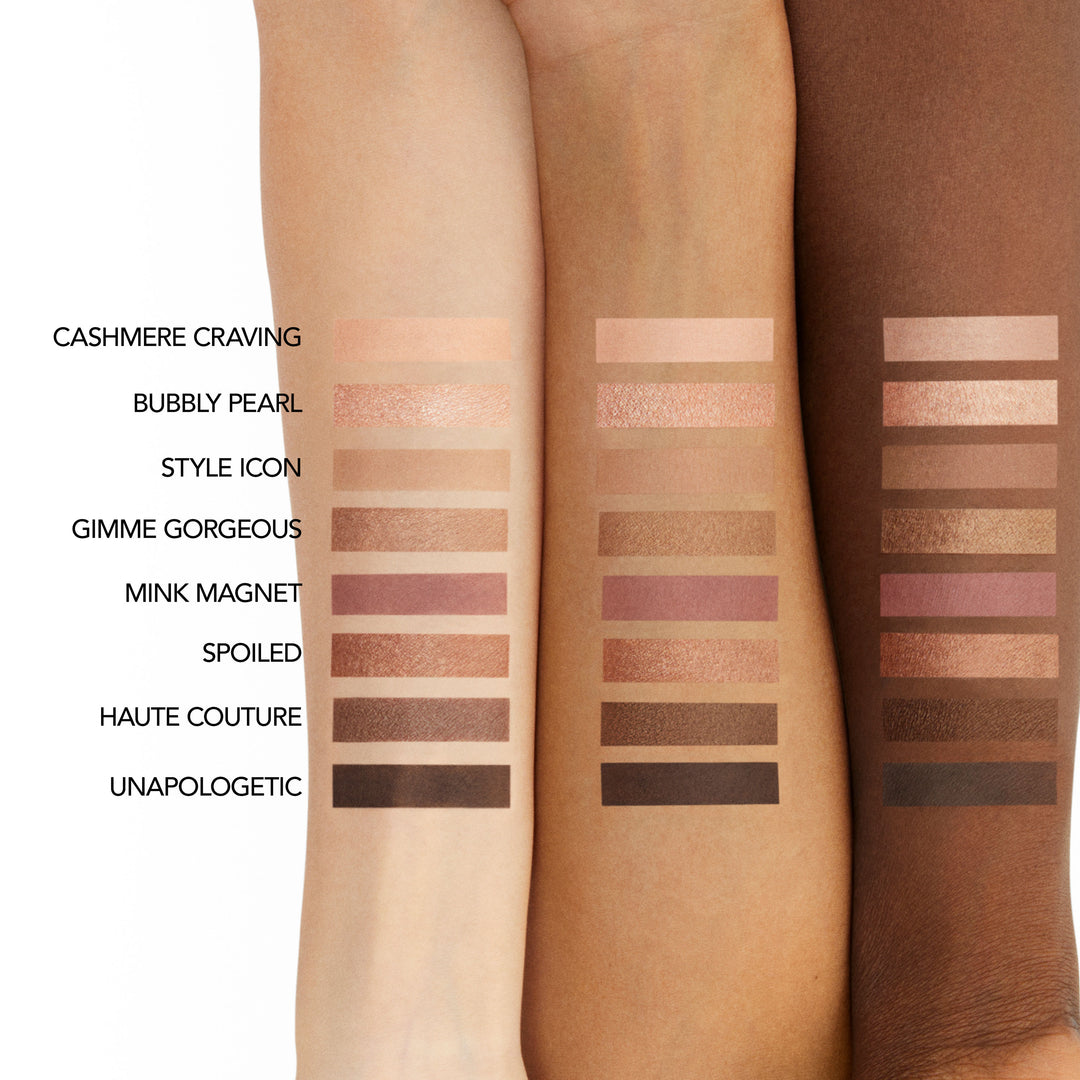 Buxom Forever Babe Iconic Nudes Eyeshadow Palette - 12 Neutral Matte & Shimmer Shades for Day & Night Makeup Looks | Perfect for Everyday Wear, Date Night & Special Occasions