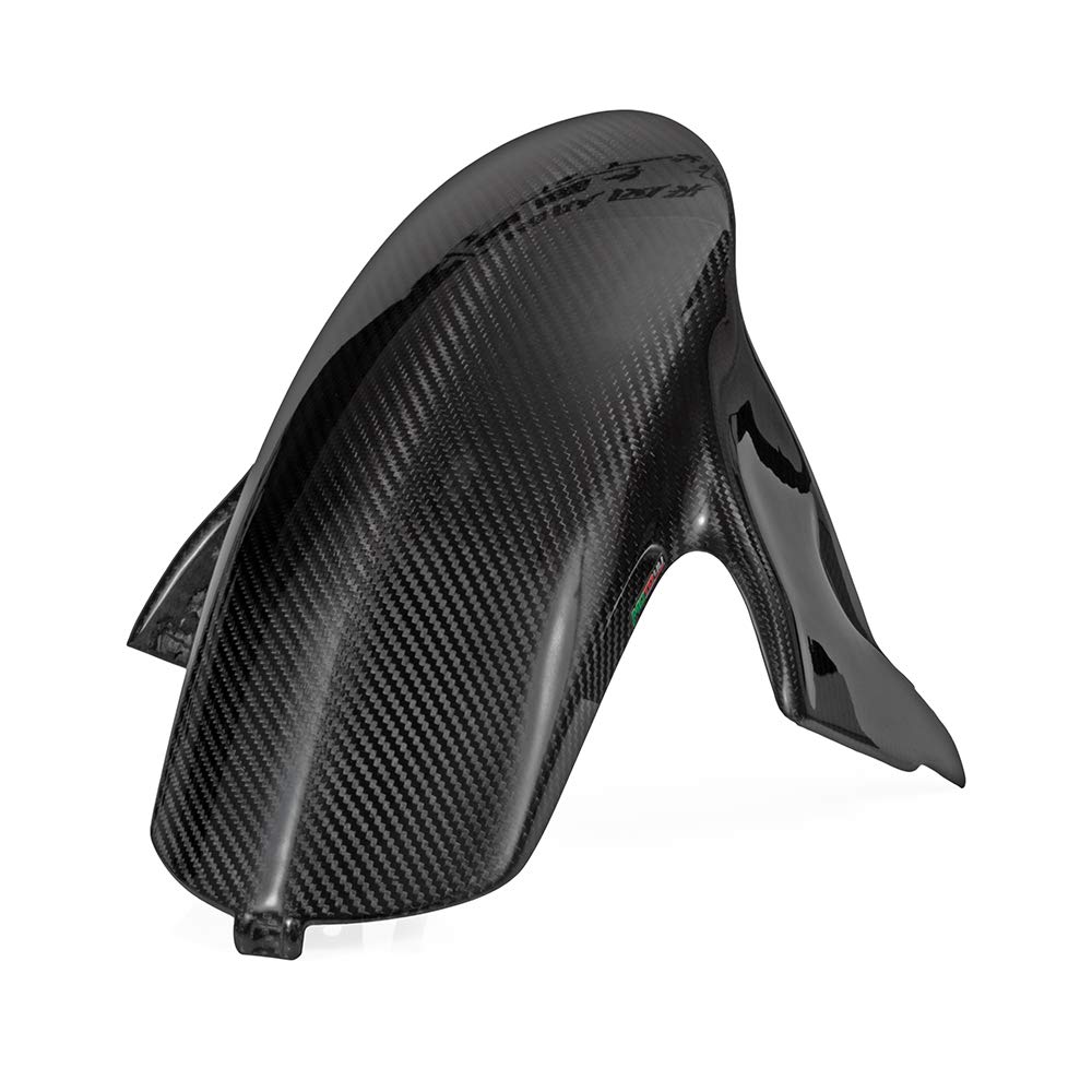 Premium 100% Real Carbon Fiber Motorcycle Front Fender Mudguard for Ducati Panigale V4 (2019-2021) - Glossy Finish | Lightweight & Durable | Perfect for Racing & Street Performance
