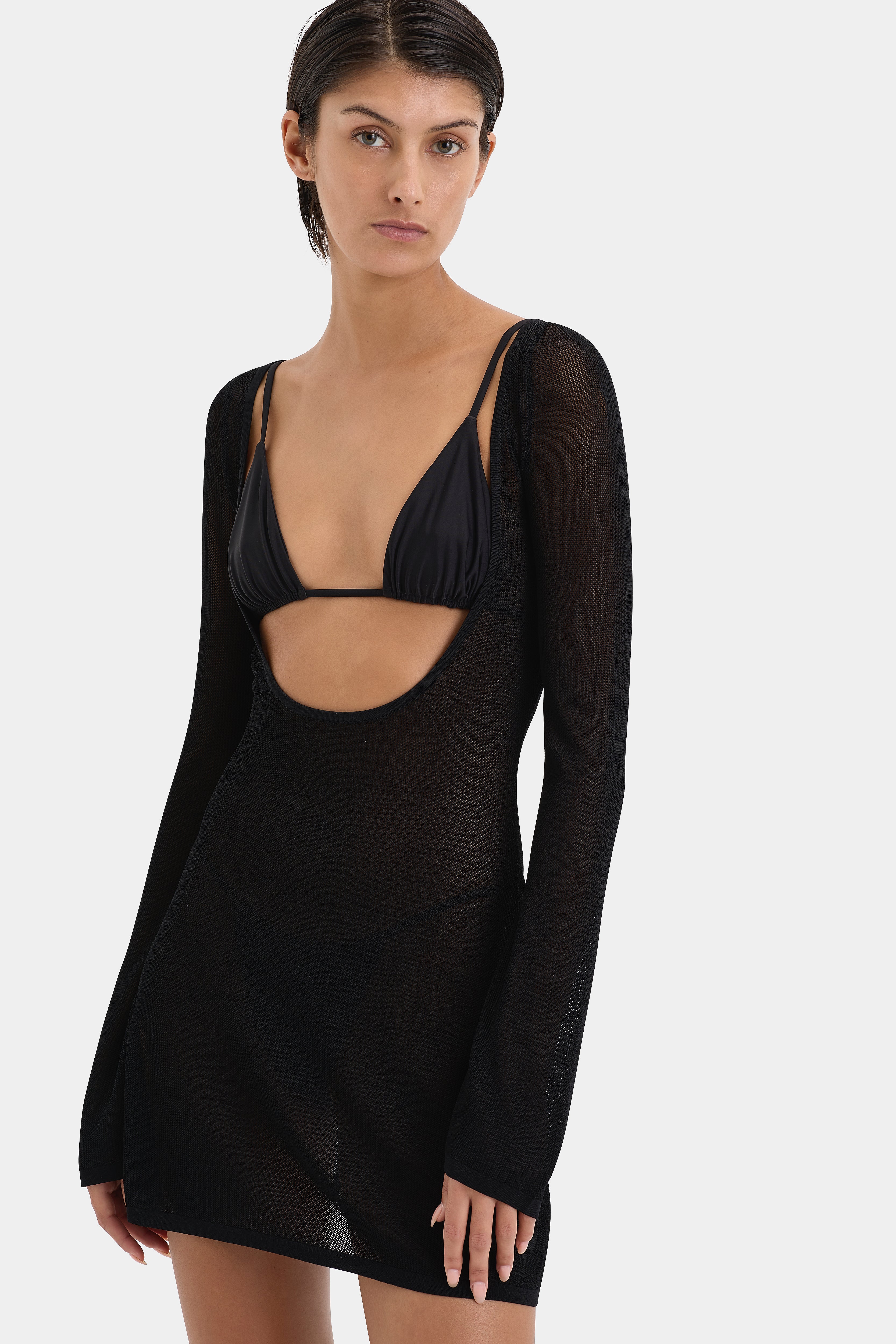 Stylish Coastline Mini Dress for Women - Summer Beach Party & Casual Outfit | Perfect for Vacations, Dates & Night Out