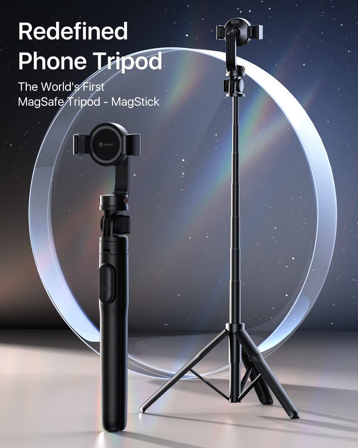 MagStick Selfie Stick Tripod - 63.5