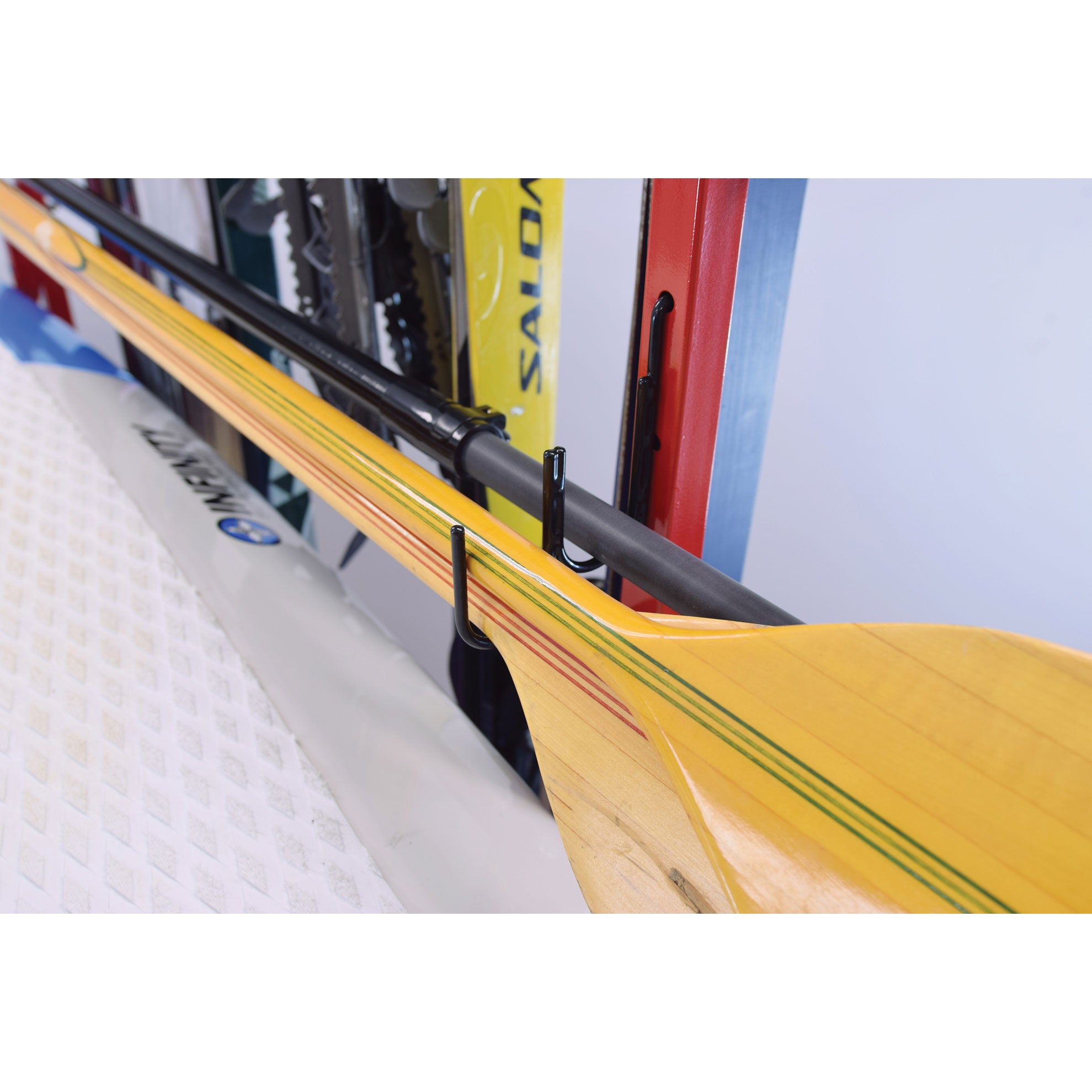 Malone Free Standing Kayak Paddle Holder - Durable and Adjustable Stand for Canoe & SUP Paddles - Perfect for Garage, Dock, or Outdoor Storage