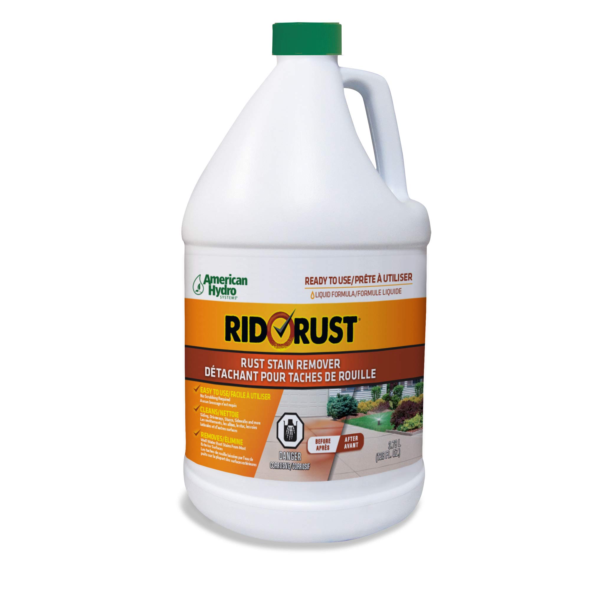 Pro Products Rid O' Rust Stain Cleaner & Prevention Pack - 8 Bottles Set | Heavy Duty Rust Remover for Metal, Tools & Outdoor Equipment | Home, Garage & Industrial Use