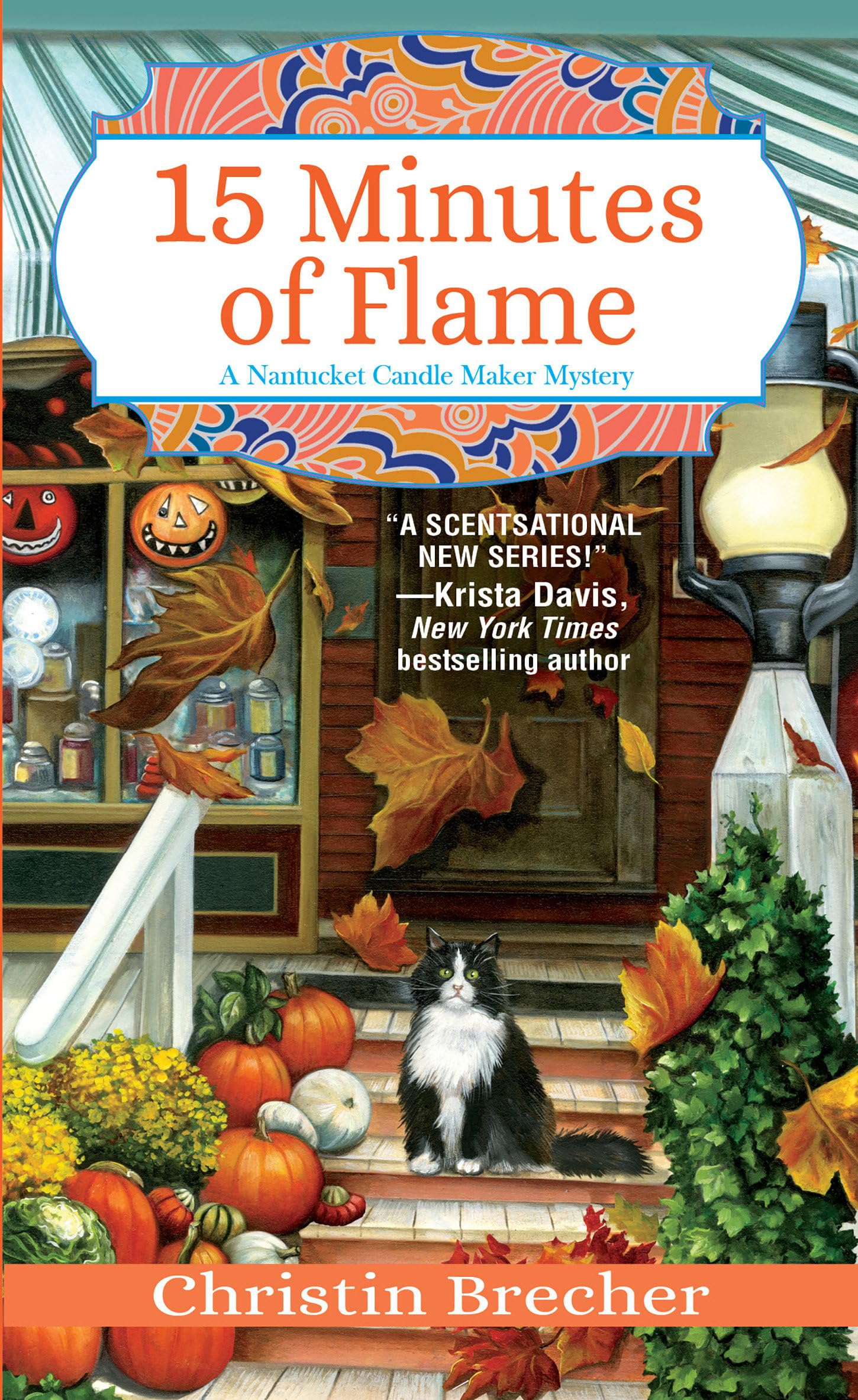 15 Minutes of Flame - Nantucket Candle Maker Mystery Book | Cozy Murder Mystery Novel for Adults | Perfect for Beach Reading & Book Club Discussions