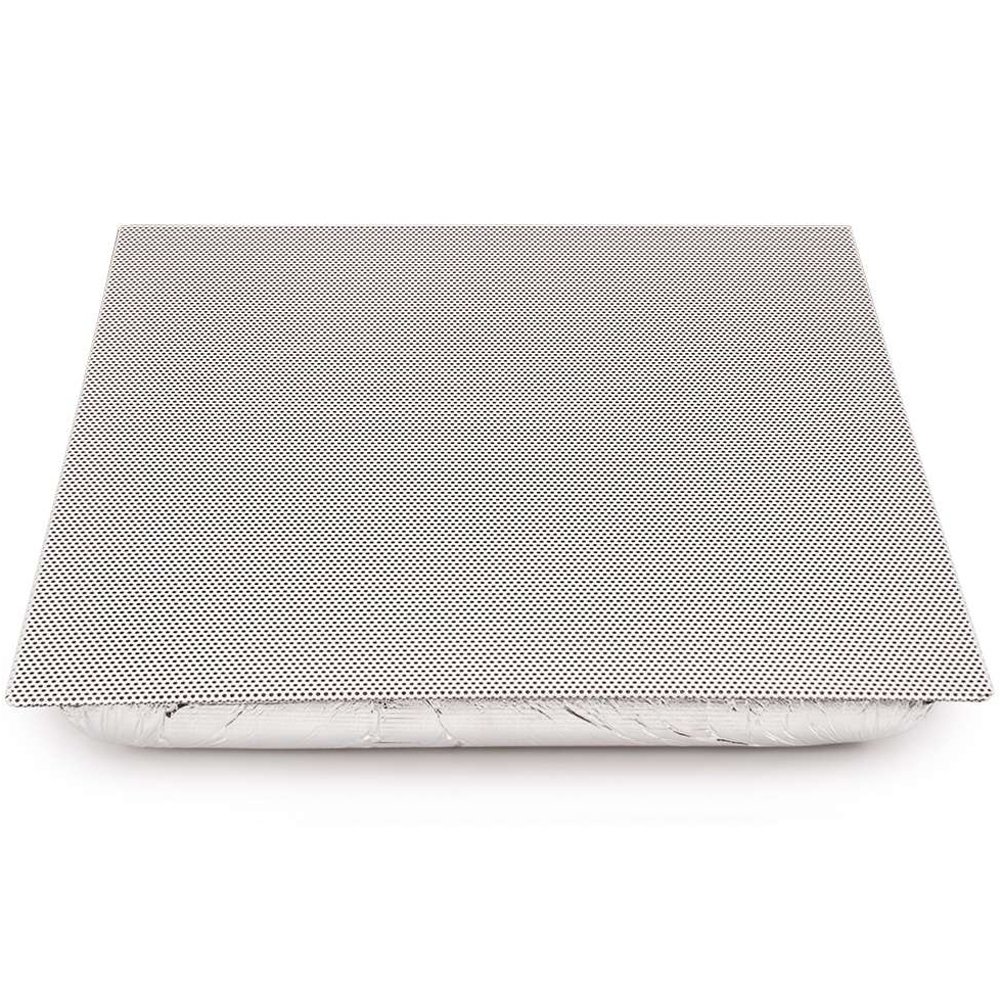 C2G 2x2 Drop In Ceiling Speaker - 8 Inch Square Commercial Audio System with 100° Coverage Angle, TAA Compliant (Model 41509) - Perfect for Office, Conference Room and Home Theater Installation