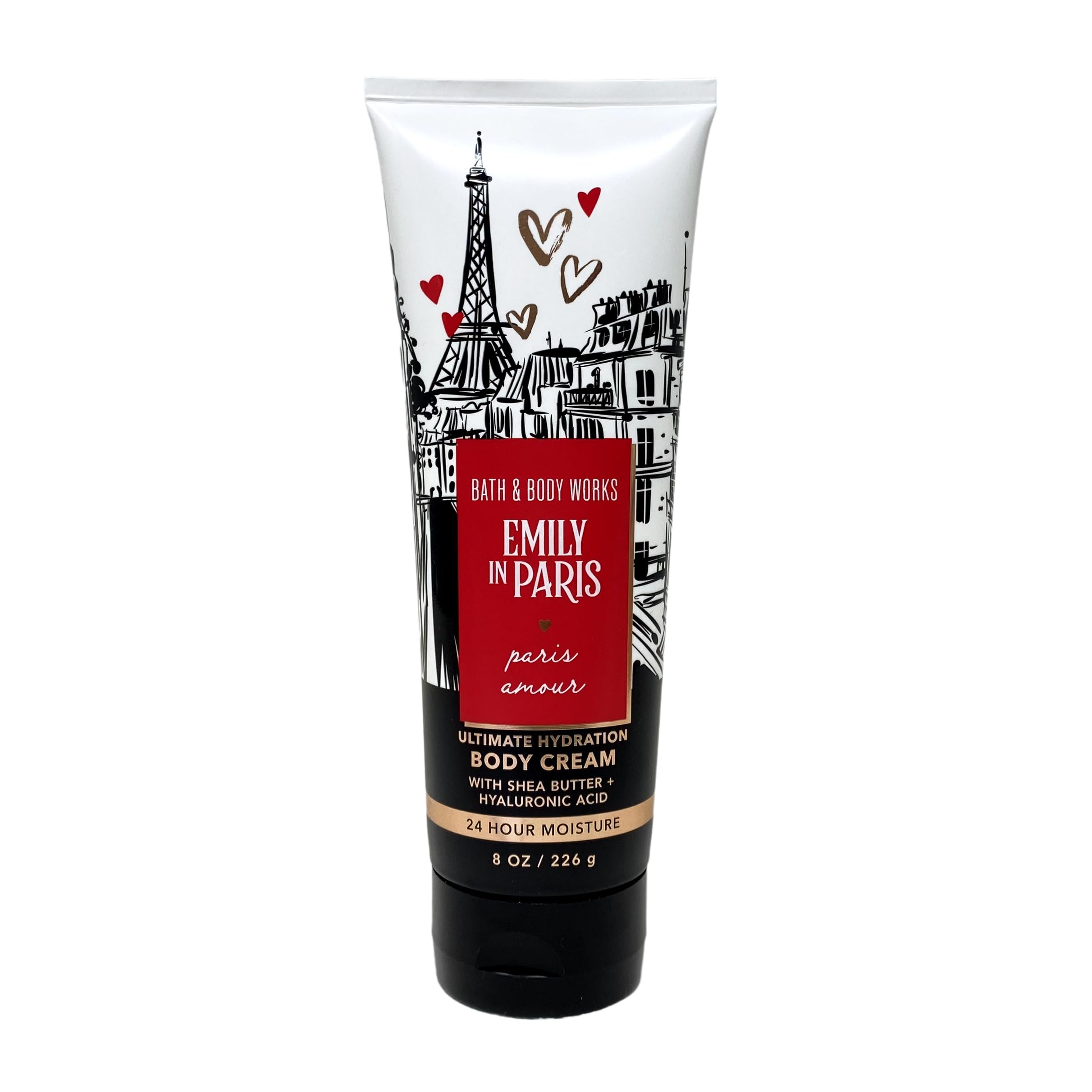 Paris Amour Body Cream & Body Wash Gift Set - Full Size Moisturizing & Hydrating Skincare Duo for Women | Perfect for Spa Day, Relaxation & Self-Care Gifts
