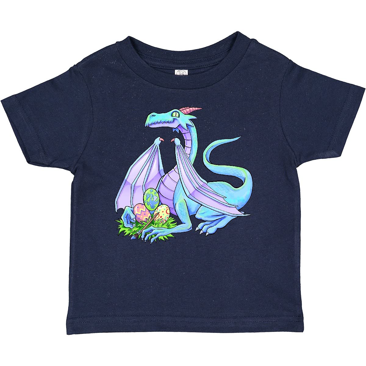 Inktastic Blue Easter Dragon Baby T-Shirt - Easter Outfit for Kids