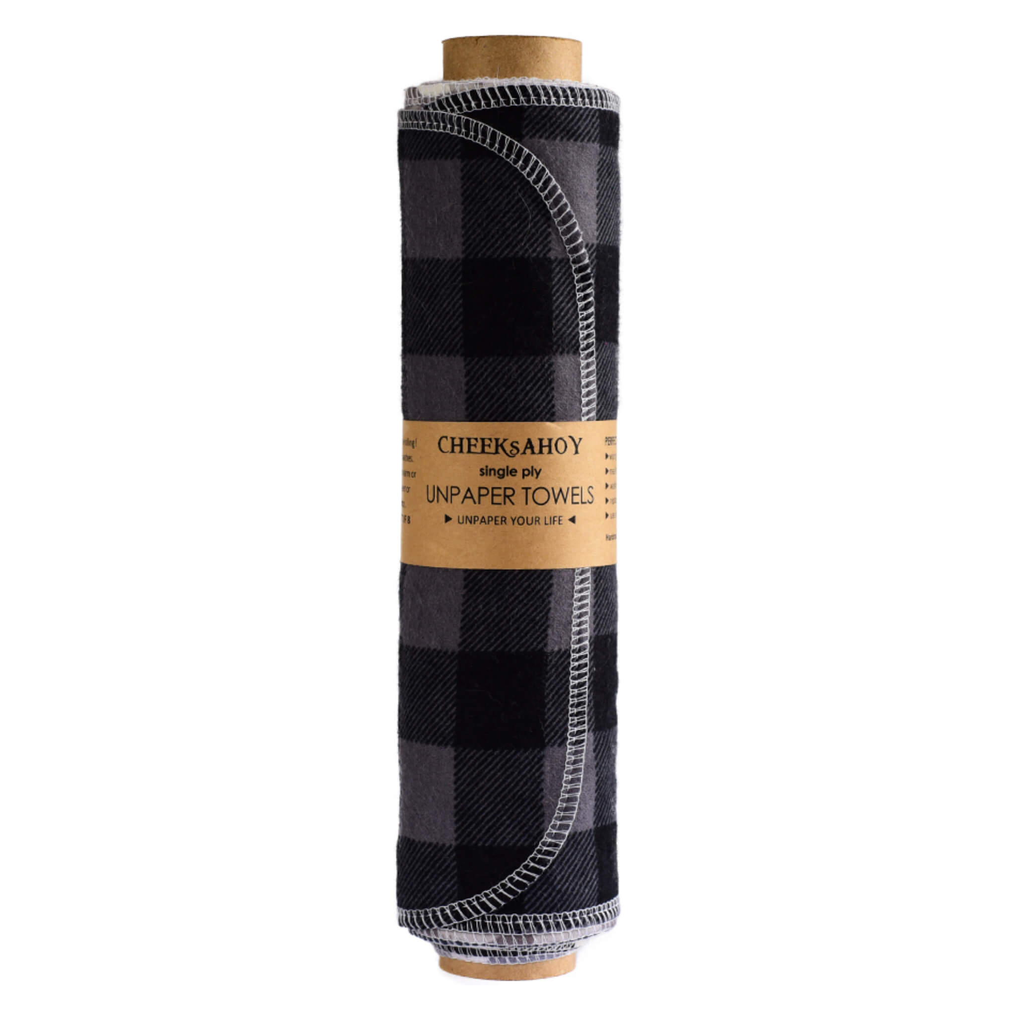 Eco-Friendly Pre Rolled Unpaper Towels | Single Ply Reusable Paper Towel Alternative | Perfect for Kitchen, Bathroom & Sustainable Living