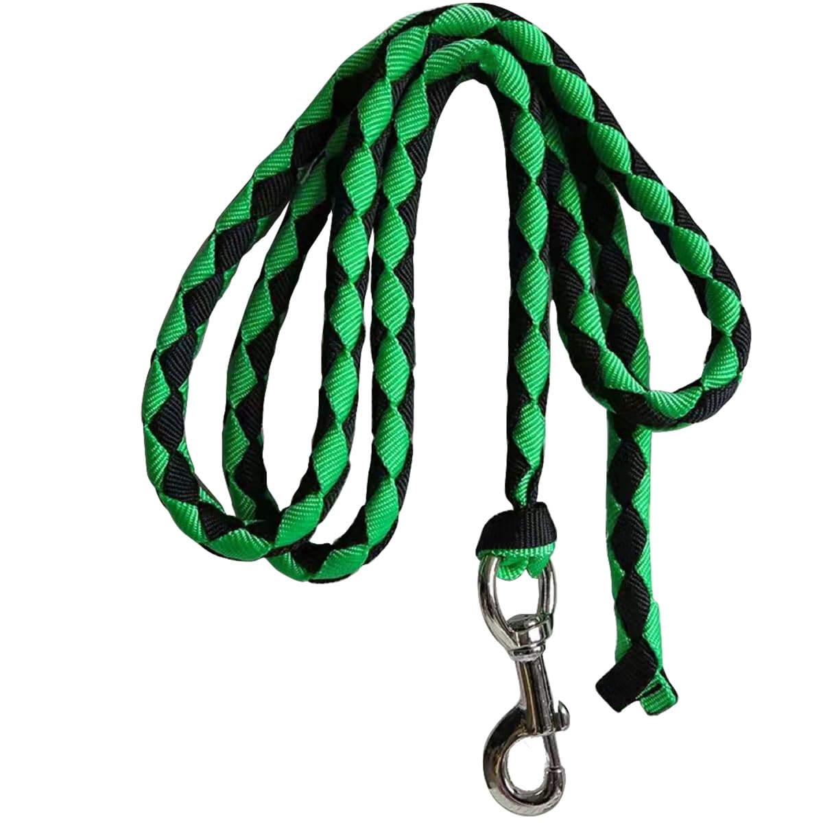 **WINTENT Padded Horse Halters with Nylon Lead Rope – Comfortable & Durable Equestrian Halter for Horses, Green (Small) – Perfect for Trail Riding, Training & Stable Use**