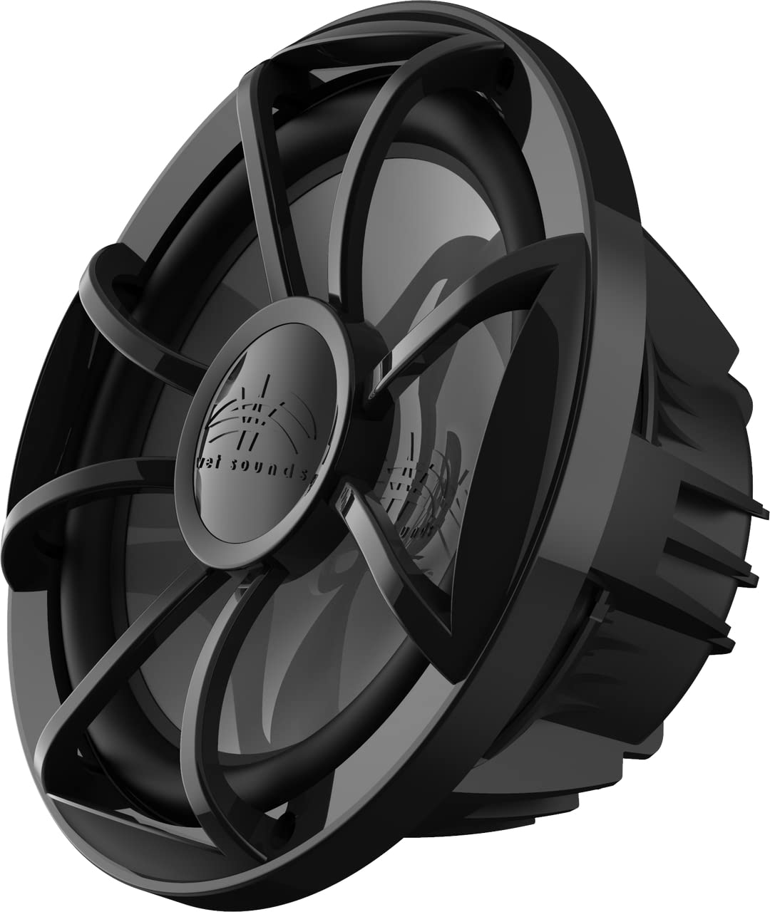 Wet Sounds Recon 10 FA-BG 10 Inch Free Air Subwoofer with Black Grille - Premium Marine & Car Audio Bass Speaker for Boats, Trucks & SUVs