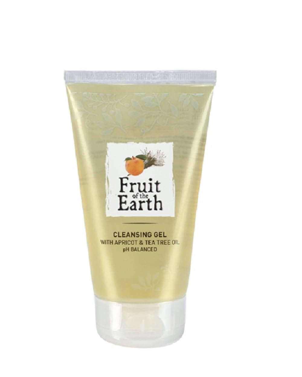Fruit of the Earth Cleansing Gel with Apricot & Tea Tree Oil - 150ml | Deep Pore Facial Cleanser for Acne-Prone & Oily Skin | Daily Skincare Routine