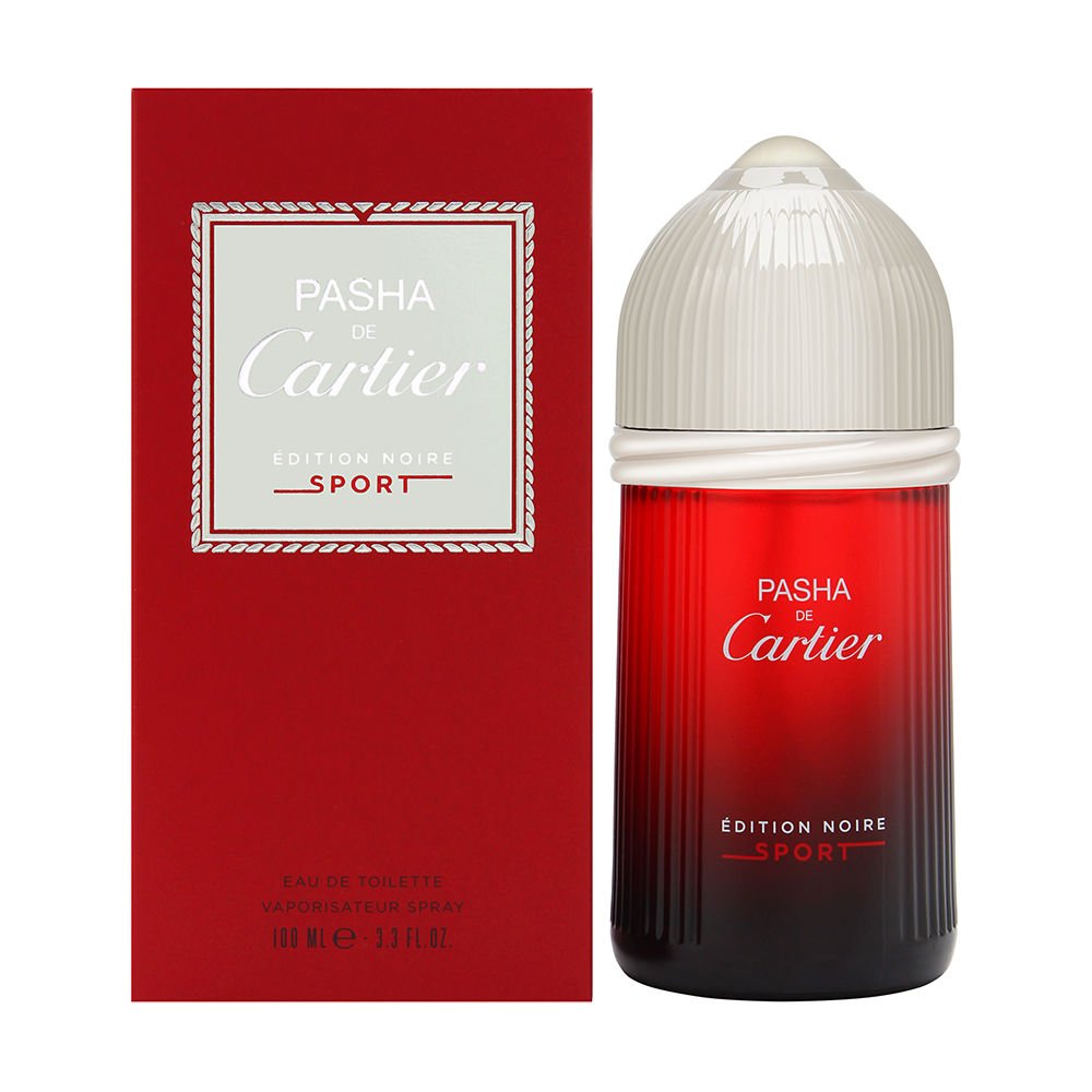 Cartier Pasha Edition Noire Sport Eau de Toilette Spray for Men - Fresh & Masculine Fragrance for Day & Night Wear, Gym, Office & Special Occasions