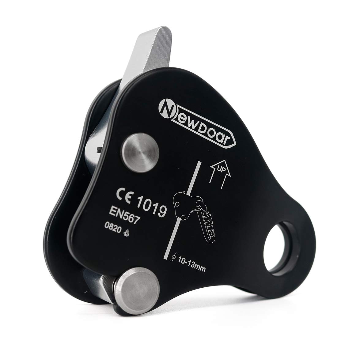 NewDoar Rope Grab Ascender - Adjustable Rope Climbing Gear for Rock Climbing, Rescue & Safety Protection | Perfect for Outdoor Adventures, Emergency Situations & Professional Use
