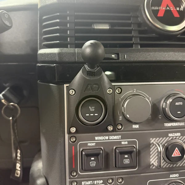 2023+ Ineos Grenadier Agile Offroad Dash Ball Mount - Universal Phone & GPS Holder for Rugged Terrain Driving & Adventure Travel