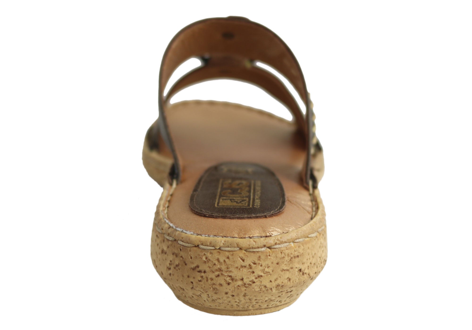 Country Jacks C391 Women's Comfort Sandals - Italian Made Leather Summer Sandals for Walking, Travel & Beach Vacations