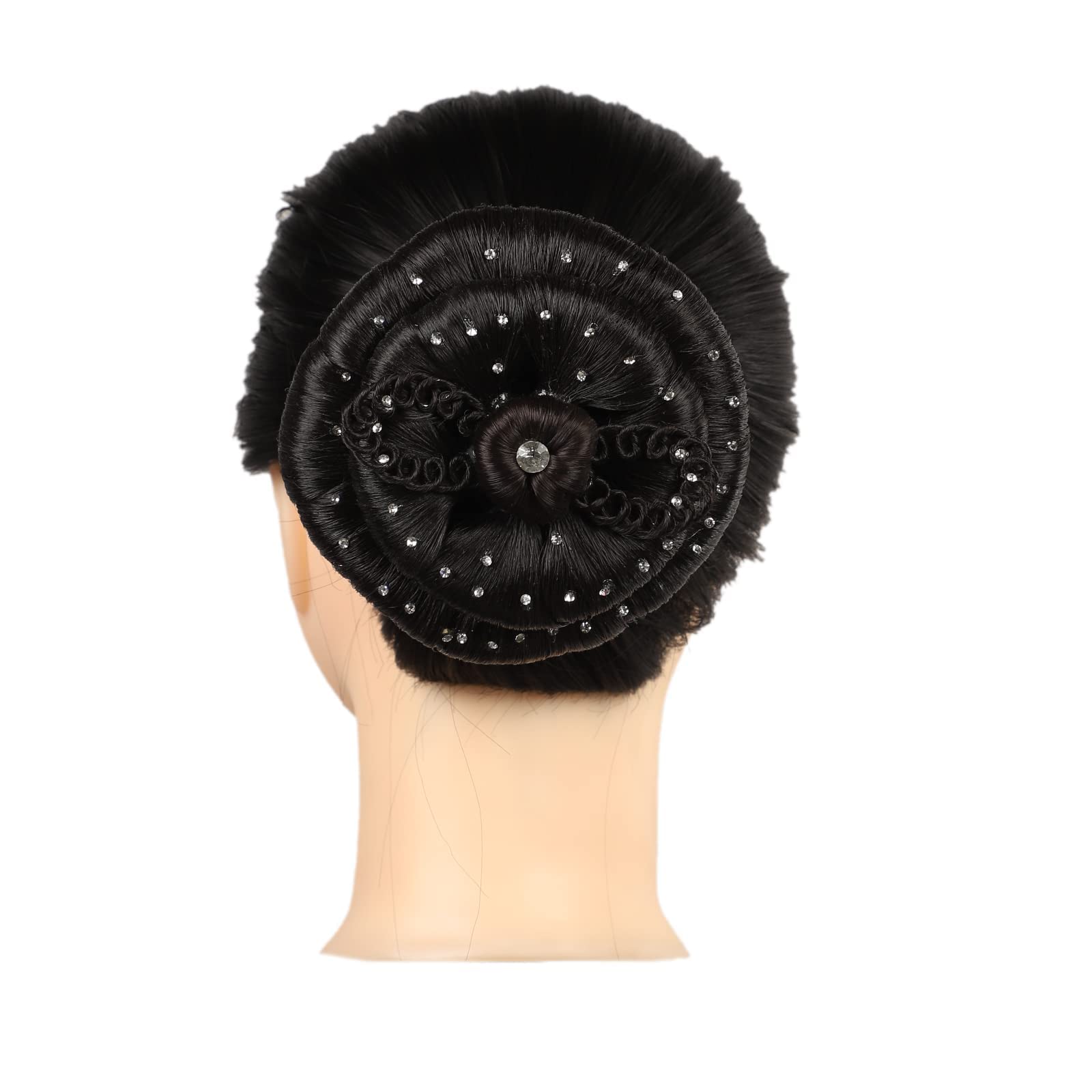 Neaama Juda Hair Bun for Women - Brown Hair Styling Accessory for Work & Parties